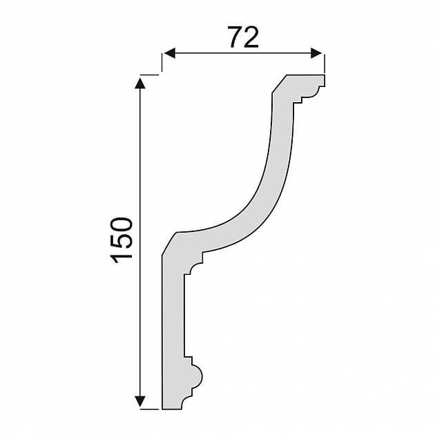 Карниз К27